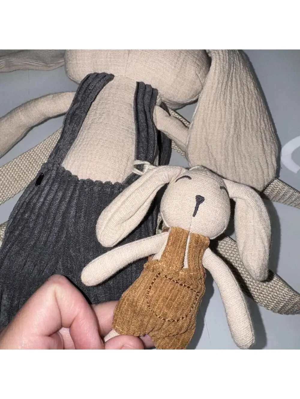 Zara Kid's Bunny back back with baby bunny trendy bag